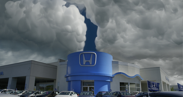 The Making of Hondas Creepy Clouds